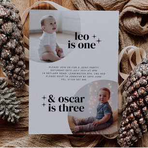 Gemeinsame Einladung von Jungen zum Geburtstag mit