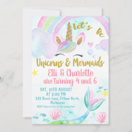 Gemeinsame Einladung von Mermaid und Unicorn zum G