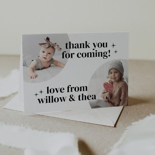 Gemeinsame Einladung zum Geburtstag mit Bögen