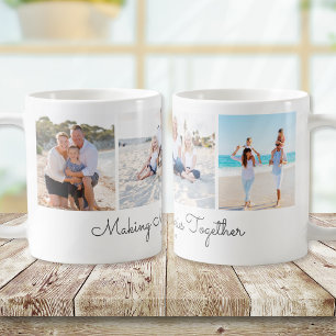 Gemeinsame Erinnerungen Foto-Collage Andenken Kaffeetasse