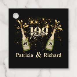 Gemeinsame Geburtstags-Doppelfeier Zweimal Spaß Geschenkanhänger