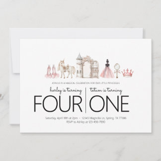 Gemeinsame Geburtstagspartei - Einladung zu Prince