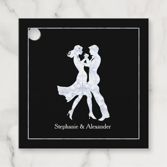 Gemeinsame Geburtstagspartei Erwachsene Golden Dan Geschenkanhänger (Vorderseite)