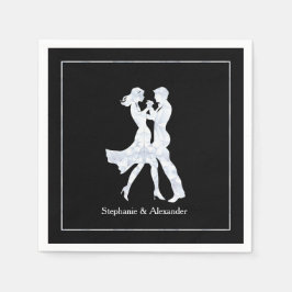 Gemeinsame Geburtstagspartei Erwachsene Golden Dan Serviette