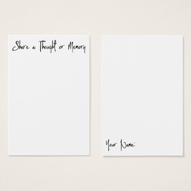 Gemeinsame Gedächtnisfeier für die Gedenkkarte M (Vorne & Hinten)