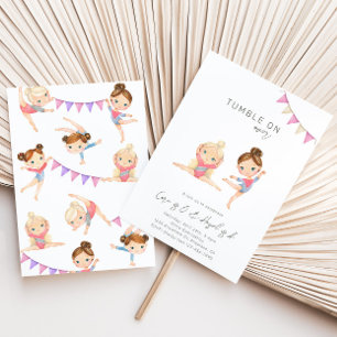 Gemeinsame Gymnastik Einladung zum Geburtstag