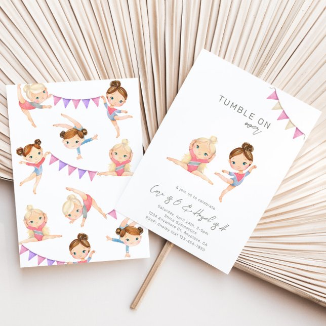 Gemeinsame Gymnastik Einladung zum Geburtstag (Von Creator hochgeladen)