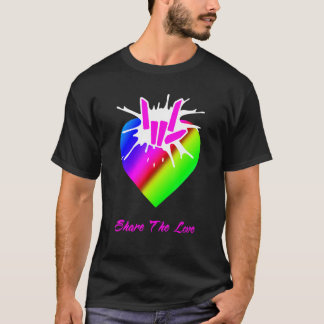 Gemeinsame Liebe für Jungen und Mädchen T-Shirt