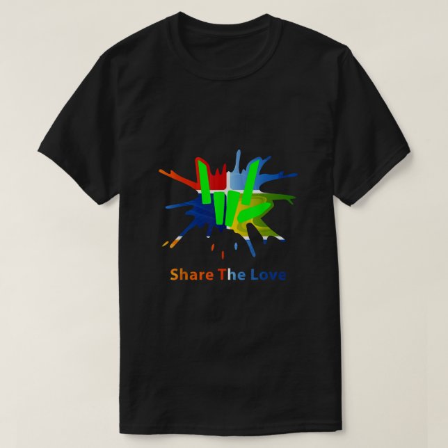 Gemeinsame Liebe für Kinder und Jugendliche T-Shirt (Design vorne)