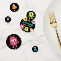 Gemeinsame Monster-Geburtstagspartei