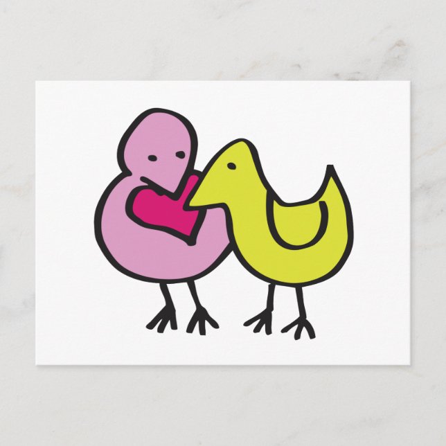 Gemeinsame Nutzung von Liebe Postkarte (Vorderseite)