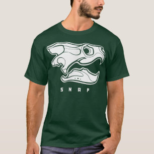 Gemeinsame Schnappschildkröte, Seitenansicht T-Shirt