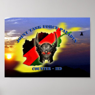 Gemeinsame Task Force Paladin CIED Poster