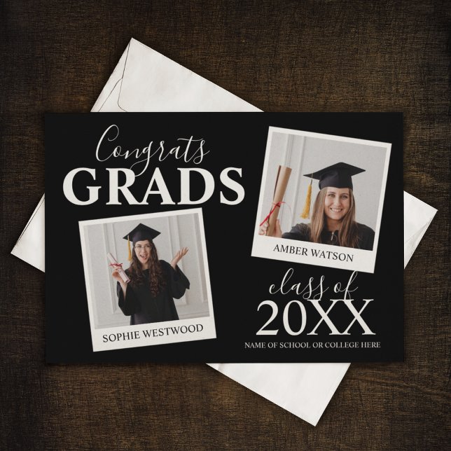 Gemeinsamer Abschluss | 2 Foto Einladung (Von Creator hochgeladen)