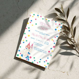  Gemeinsamer Geburtstag Whimsical  Schwestern    Einladung