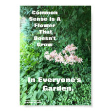 GEMEINSAMER SENSE POSTER