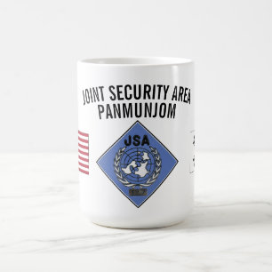 GEMEINSAMER SICHERHEITS-BEREICH PANMUNJOM KAFFEETASSE