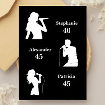 Gemeinsames Geburtstagtriple den Spaß Minimalistis