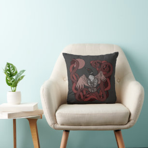 Gemeinsames Lounge Jugendstil Kissen