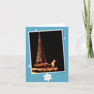 Gemeinschaftsbootfahrt Rudolph-2010 Feiertagskarte