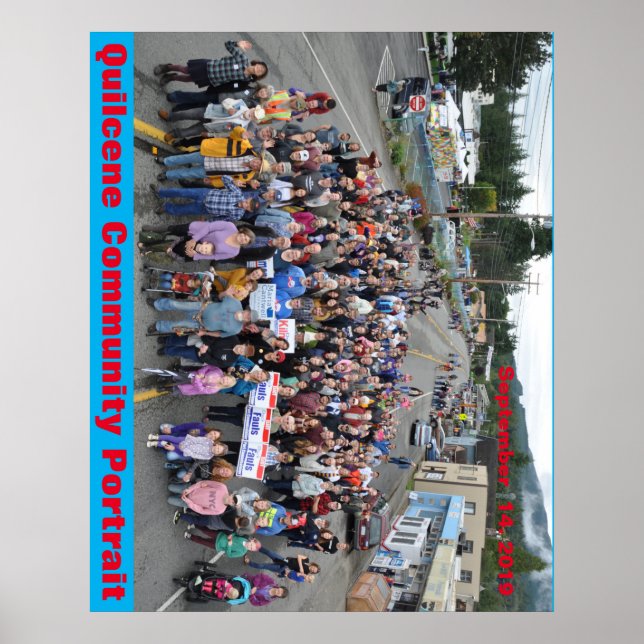 Gemeinschaftsporträt von Quilcen 2019 Poster (Vorne)