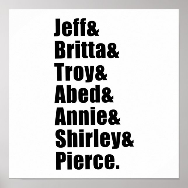 Gemeinschaftsstudie Poster (Vorne)