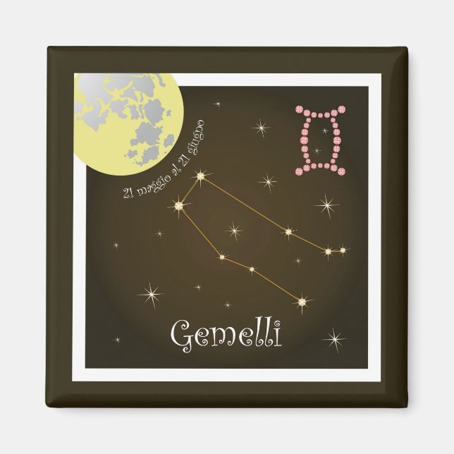 Gemelli 21 maggio al 21 giugno Magnet (Vorne)