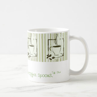 Gemessene Leben-Tasse Tasse