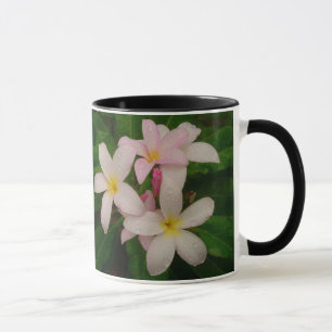 Gemetzelrosa Plumeria-Tasse Tasse
