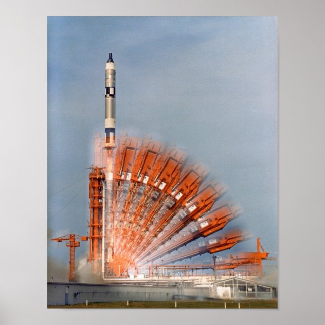 Gemini 10 Launch Poster (Vorne)