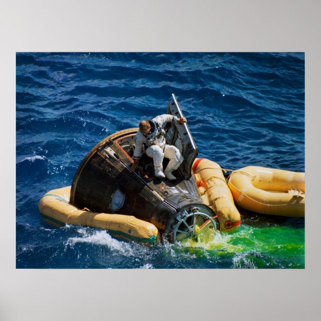 Gemini 11 Splashdown & Erholung Poster (Vorne)