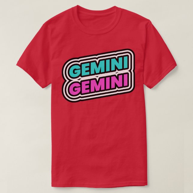 Gemini 1 T-Shirt (Design vorne)