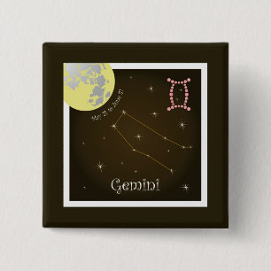 Gemini 21 Mai bis 21 Juni Buttons