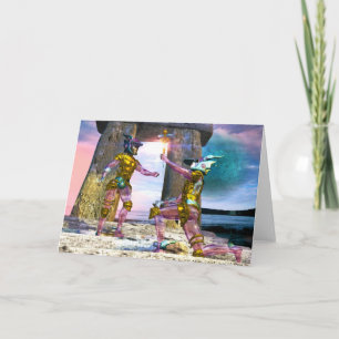 GEMINI 2 Zodiac Geburtstag Karte