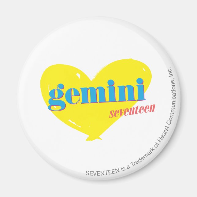 Gemini 3 magnet (Vorne)