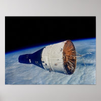 Gemini 7 Raumsonde wie von Gemini 6A aus betrachte