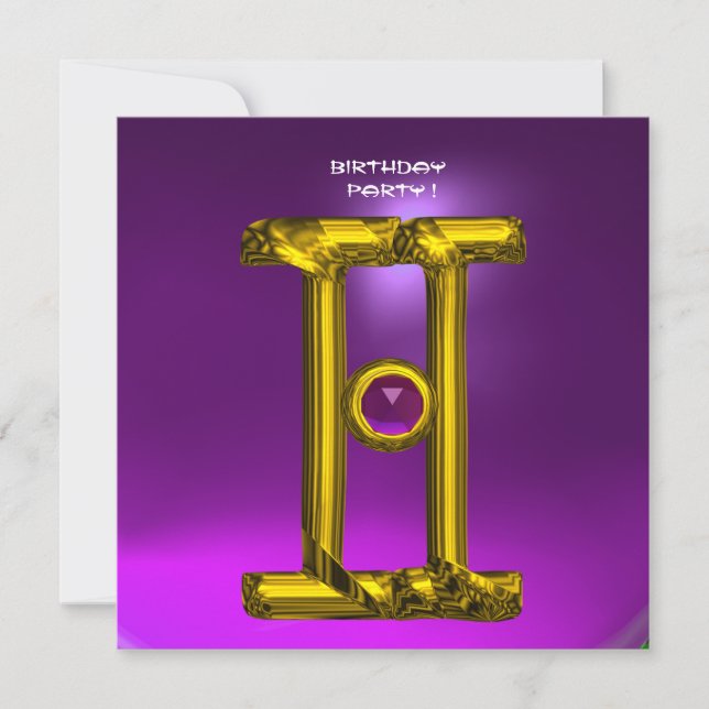 GEMINI AMETHYST, Alexandrite, hellgelb Ankündigung (Vorderseite)