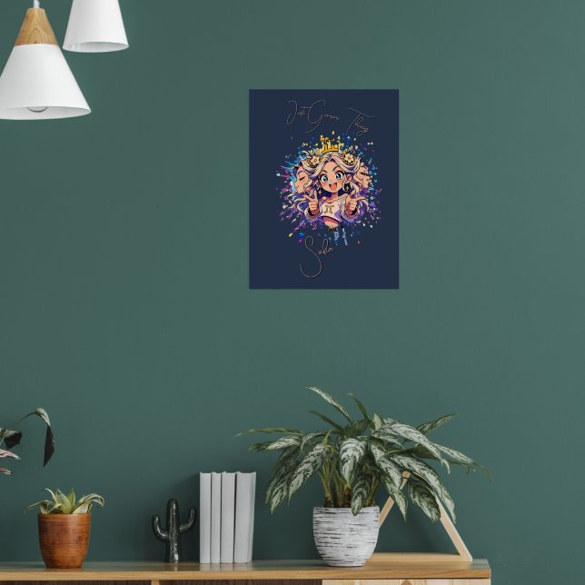 Gemini Anime Sweet 16 Custom Poster (Wohnzimmer 1)