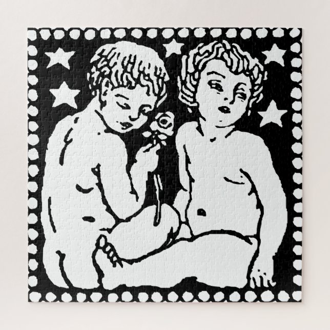 Gemini Astrologie Horoskop Zodiac Zeichen Puzzle (Vertikal)