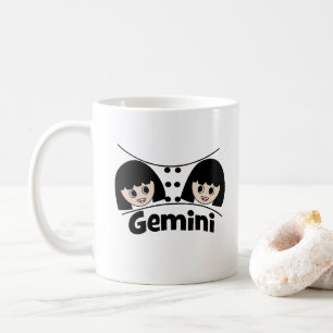 Gemini Astrologie Zodiac Sign Kids Kaffeetasse