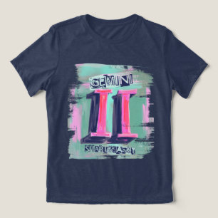 Gemini Astrologie Zwillinge Geburtszeichen zodiaki Tri-Blend Shirt