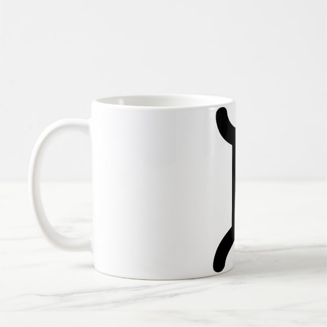 Gemini Astrologisches Symbol Zeichen 6 Kaffeetasse (Links)