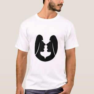 Gemini Astrologisches Symbol Zeichen 7 T-Shirt