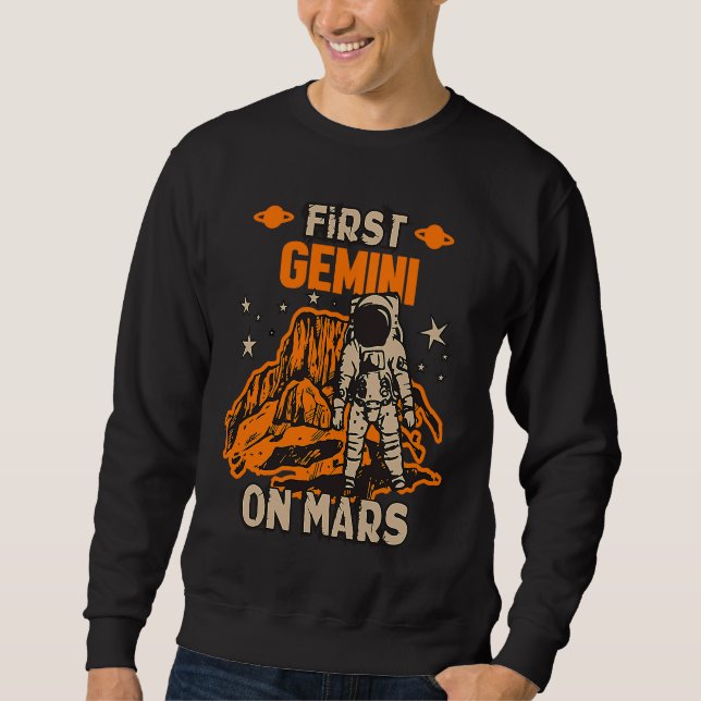 Gemini Astronaut Sweatshirt (Vorderseite)