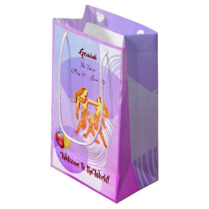 Gemini Baby (21. Mai - 20. Juni) Die Zwillinge Kleine Geschenktüte