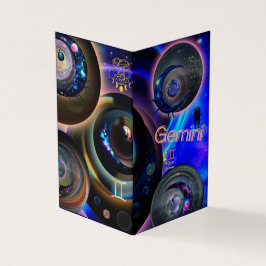Gemini Birthday Card