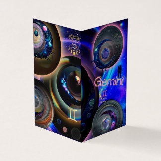 Gemini Birthday Card