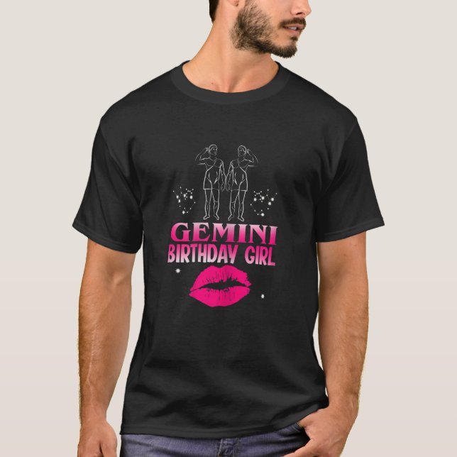 GEMINI BIRTHDAY MIRL 1 T-Shirt (Vorderseite)