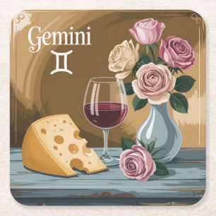 Gemini Blume Untersetzer  Set