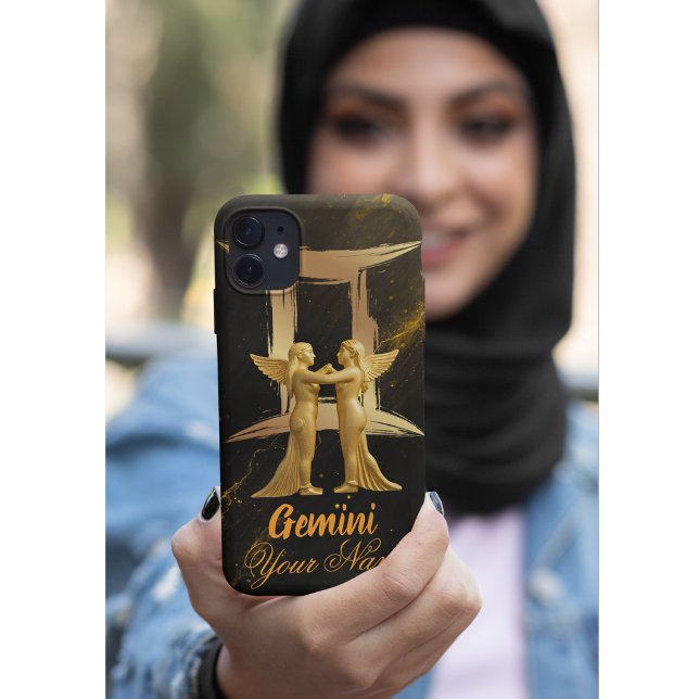 Gemini Case-Mate Barely There iPhone Hülle (Twice the Charm. Gemini Energy)